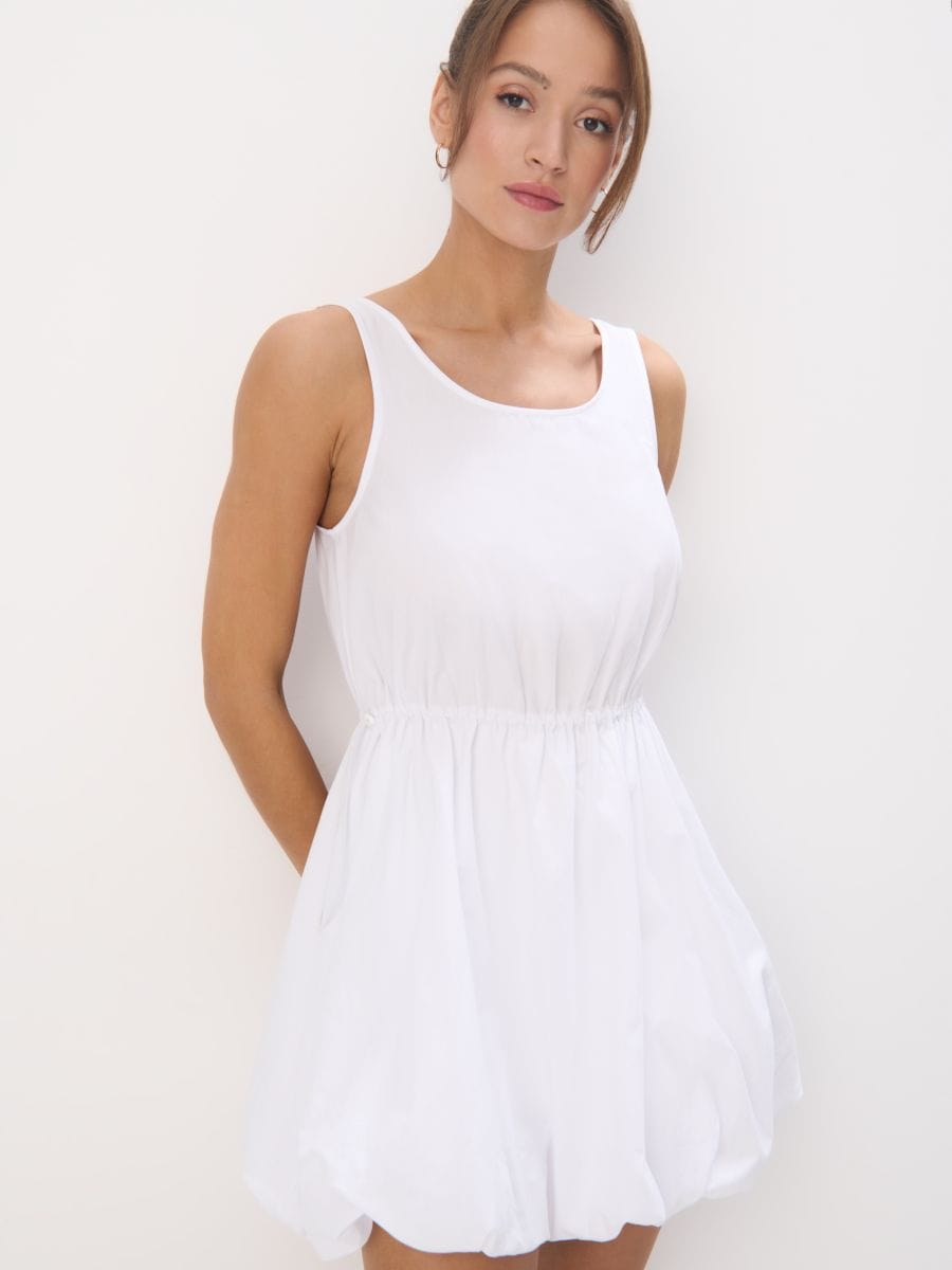 Sukienka mini z bluzką