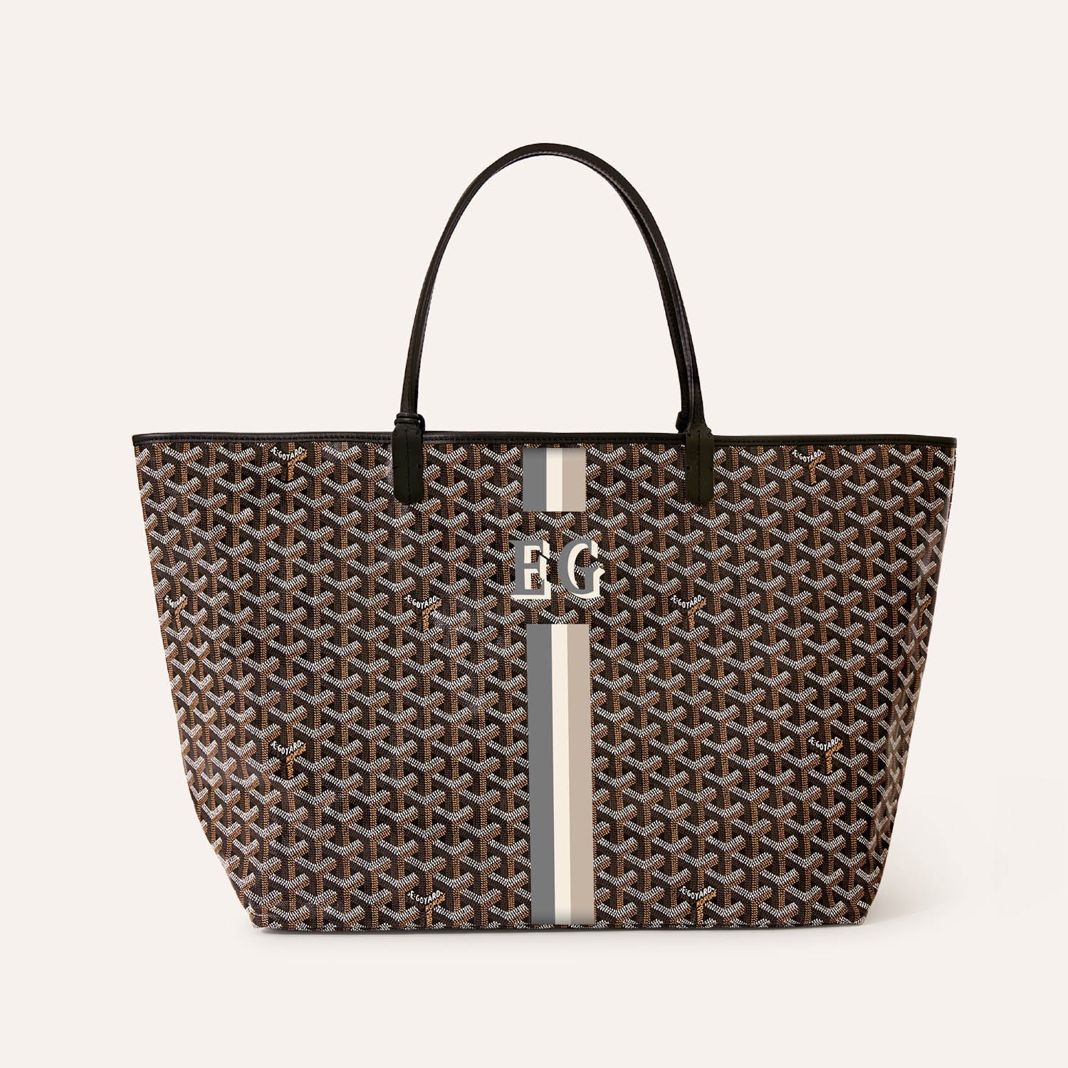 Saint Louis GM bag Stripes and Initials