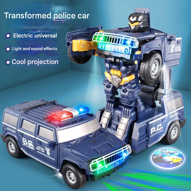 🔥Last Day Discount 49% Off🔥-Transforming police car toy