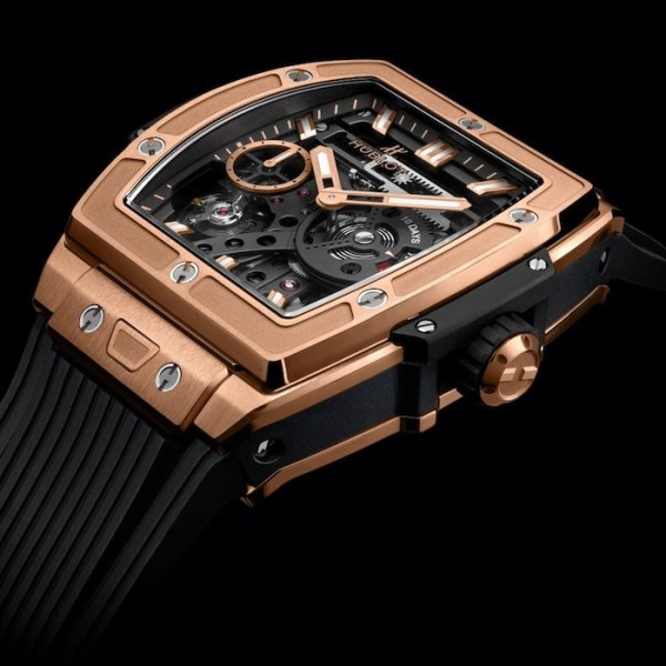 Spirit Of Big Bang Men Automatic Black Rubber Watch 614.OX.1180.RX