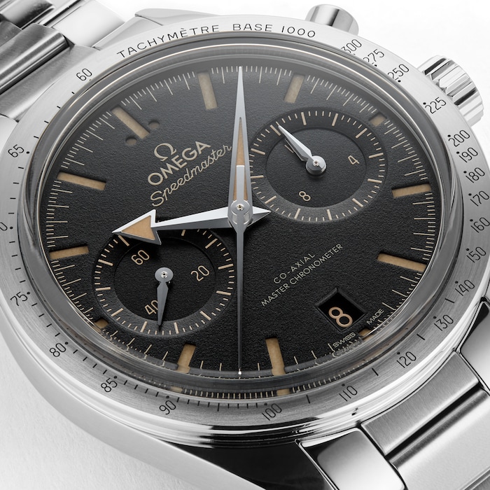 Speedmaster 57 Co-Axial Master Chronometer Chronograph 40.5mm Mens Watch Black