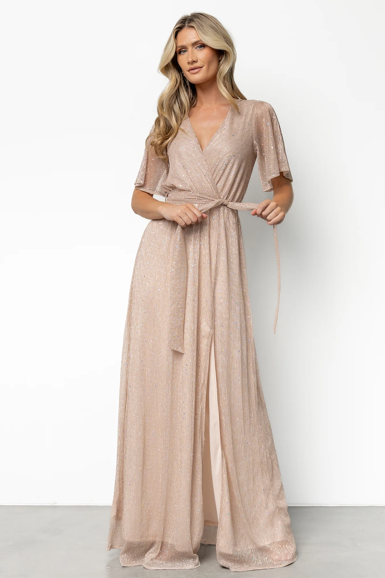 Grace Sparkle Gown | Champagne