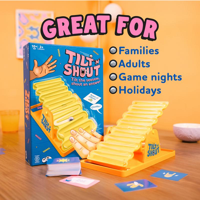 🔥Last Day 50% OFF🔥Tilt N Shout Board Game😆