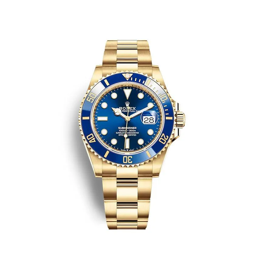 Swiss Submariner Date 126618LB Blue