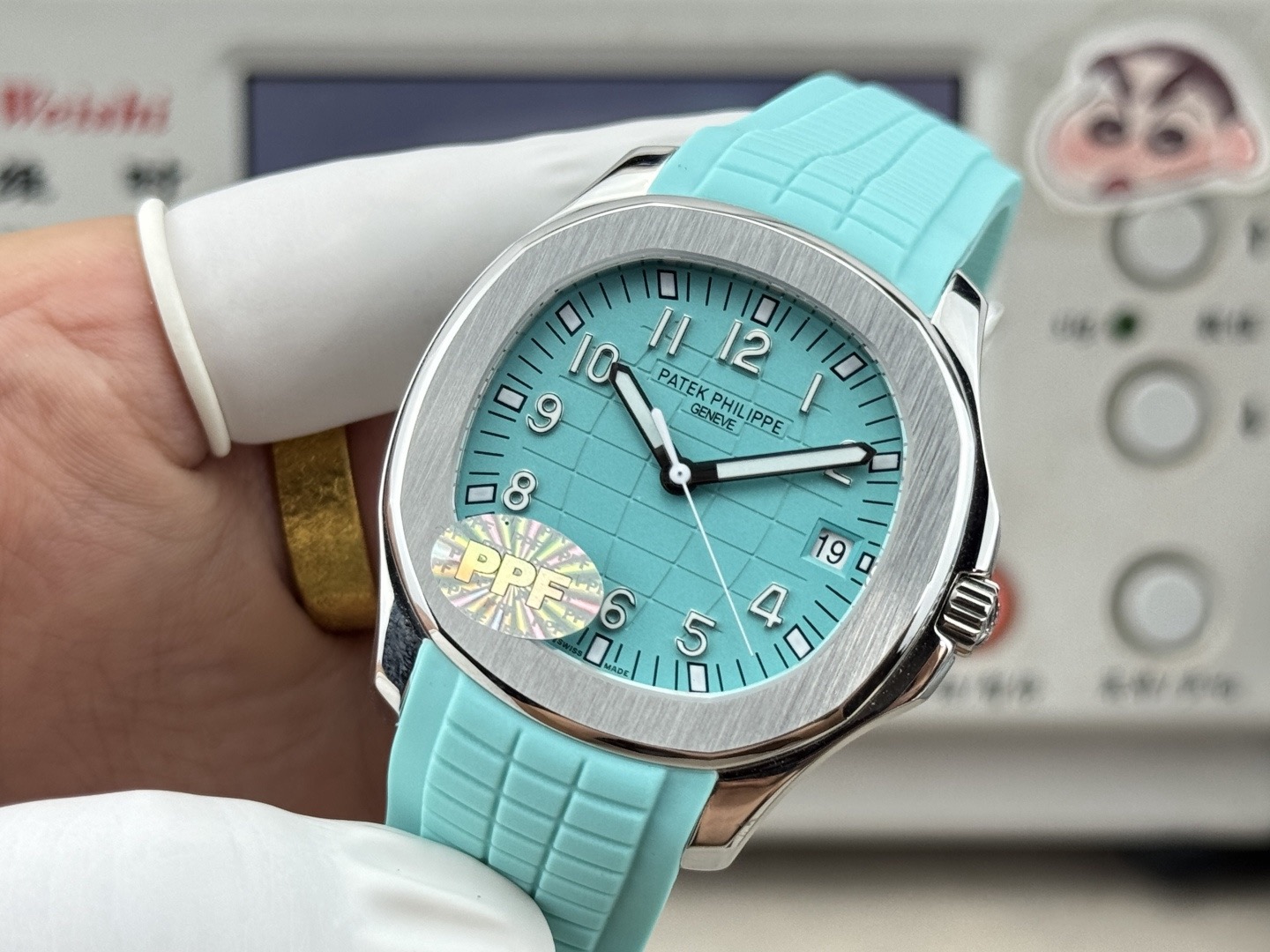 Patek Philippe Aquanaut Tiffany Blue