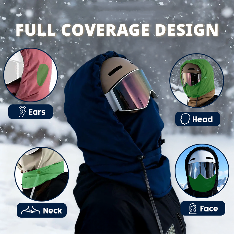 🎄Christmas-Sale - Waterproof Fleece-Lined Hood