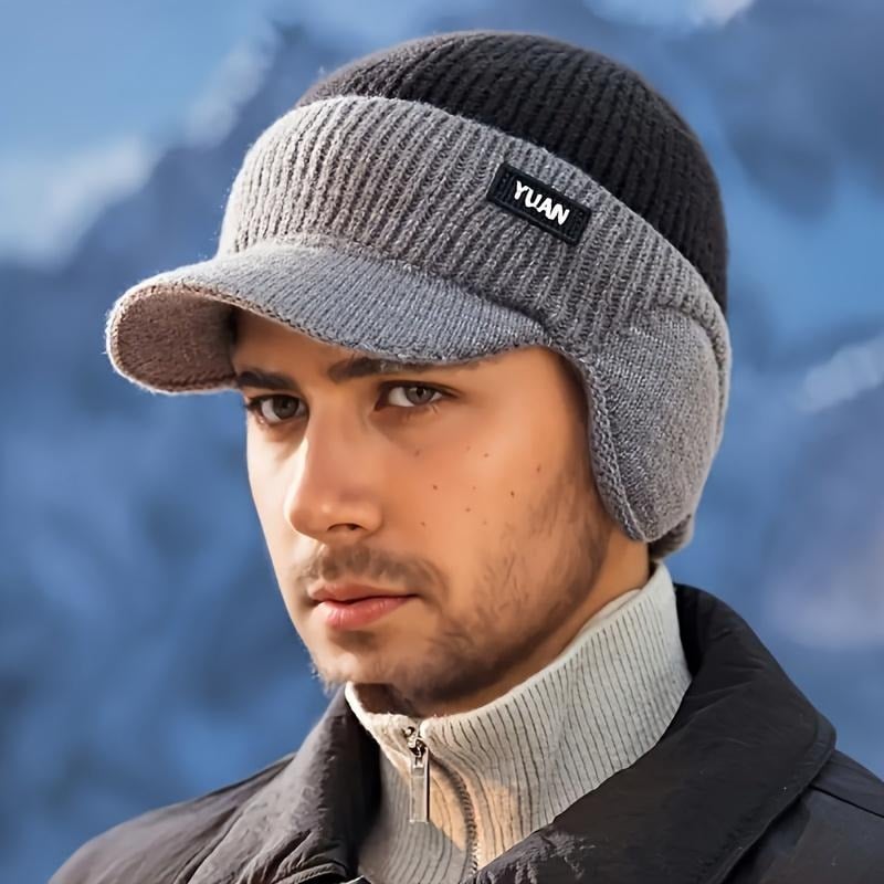 💥2025 HOT SALE❄️ Men's Winter Knitted Earflap Hat