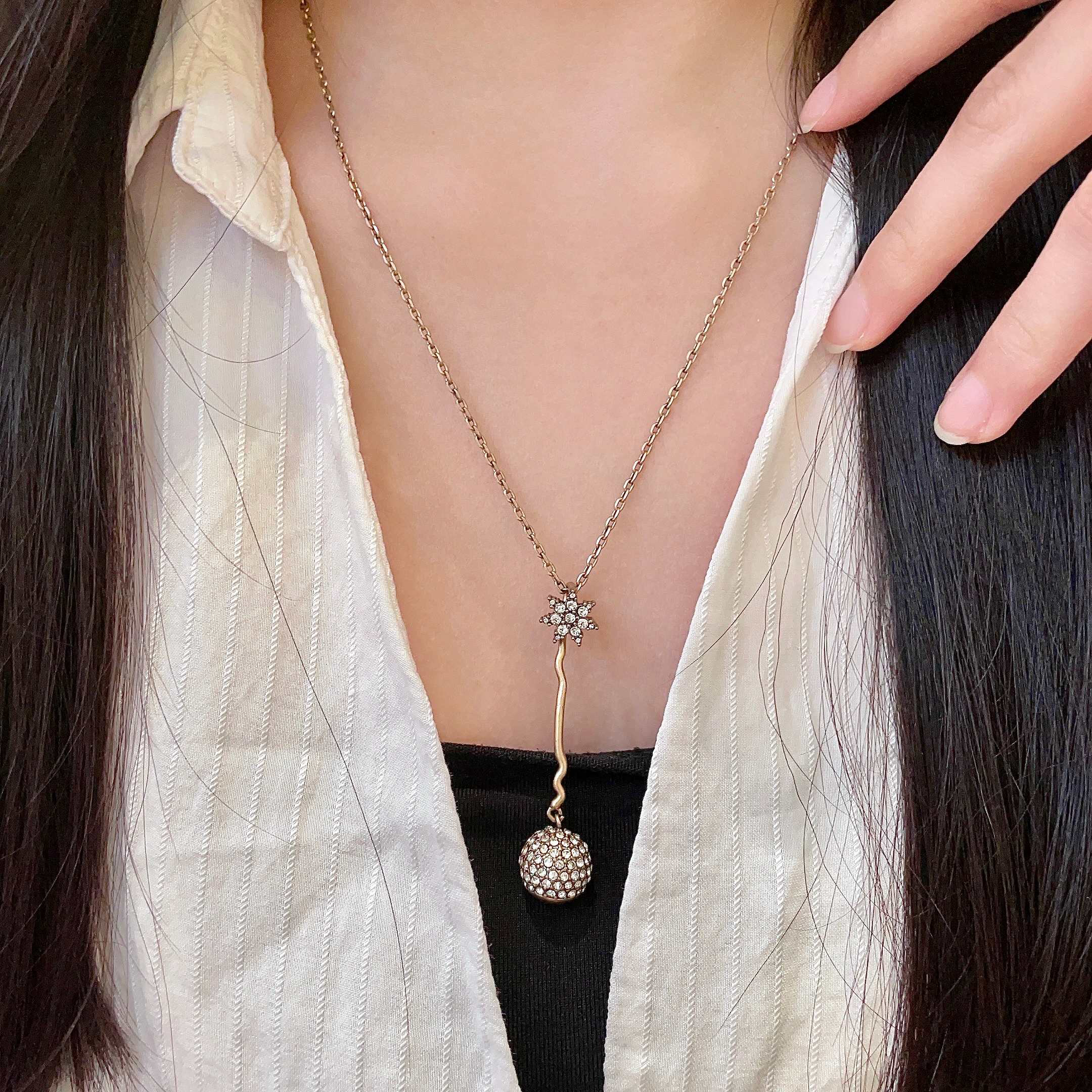 Dior necklace-77