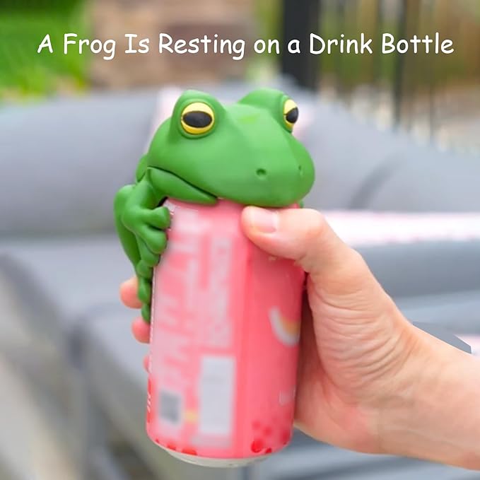 Frog Can Cover,Lily Pad Cupholder