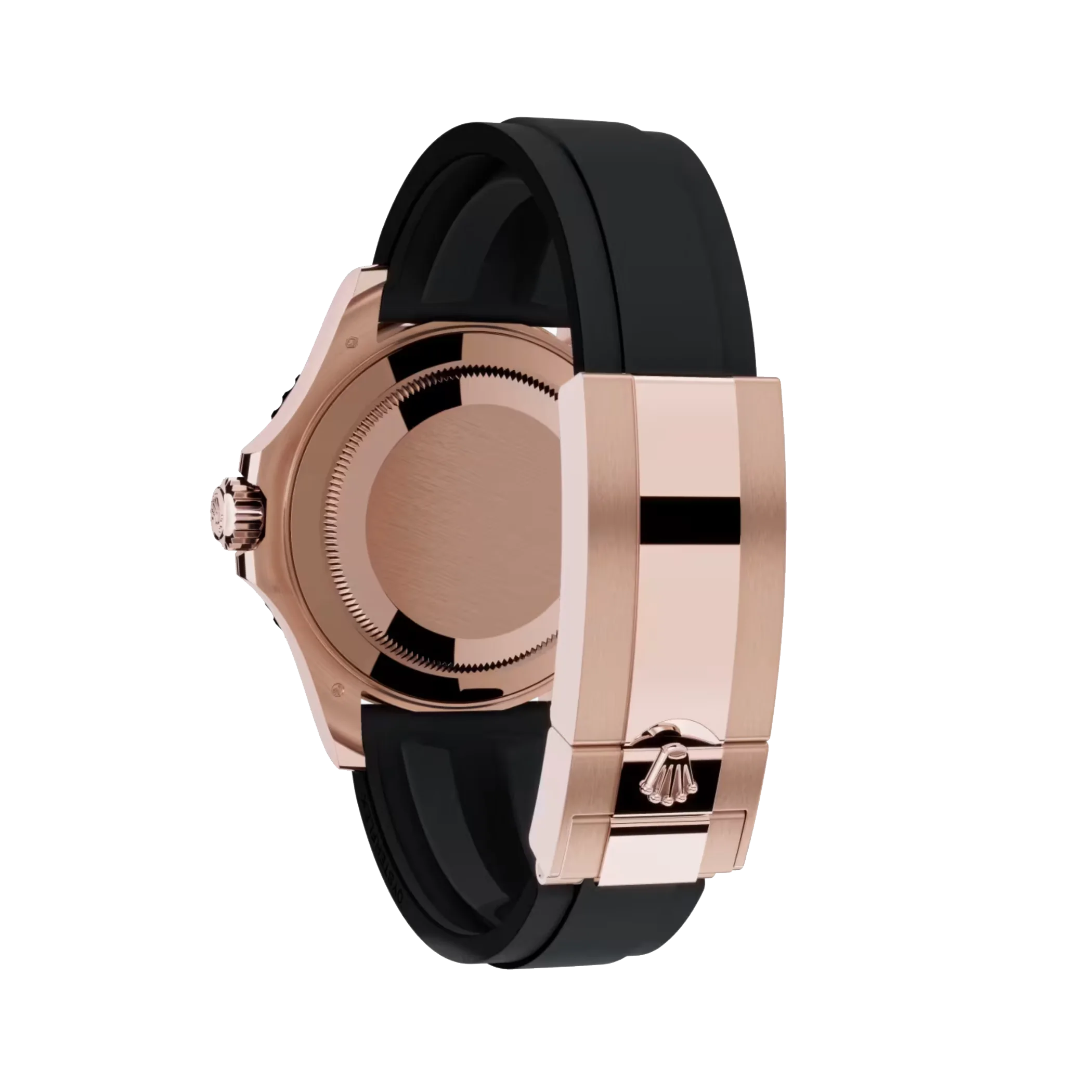 Yacht-Master: Everose gold, Diamond-Paved dial, Oyster bracelet, m126655-0005