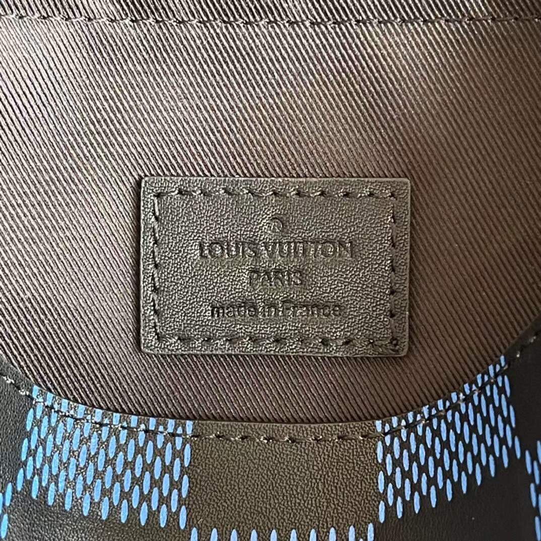 Nice Price Louis Vuittion N50037 Studio Messenger Navy Damier Infini 3D Cowhide Leather