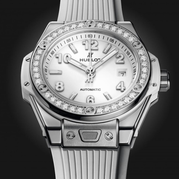 Big Bang Women Automatic White Rubber Watch 485.SE.2010.RW.1204