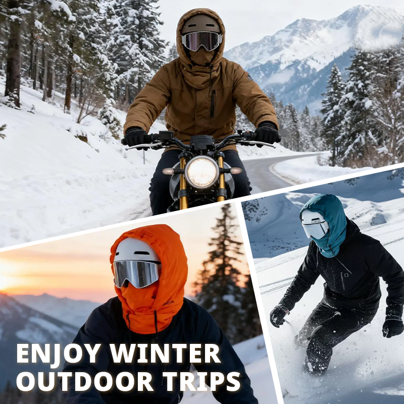 🎄Christmas-Sale - Waterproof Fleece-Lined Hood