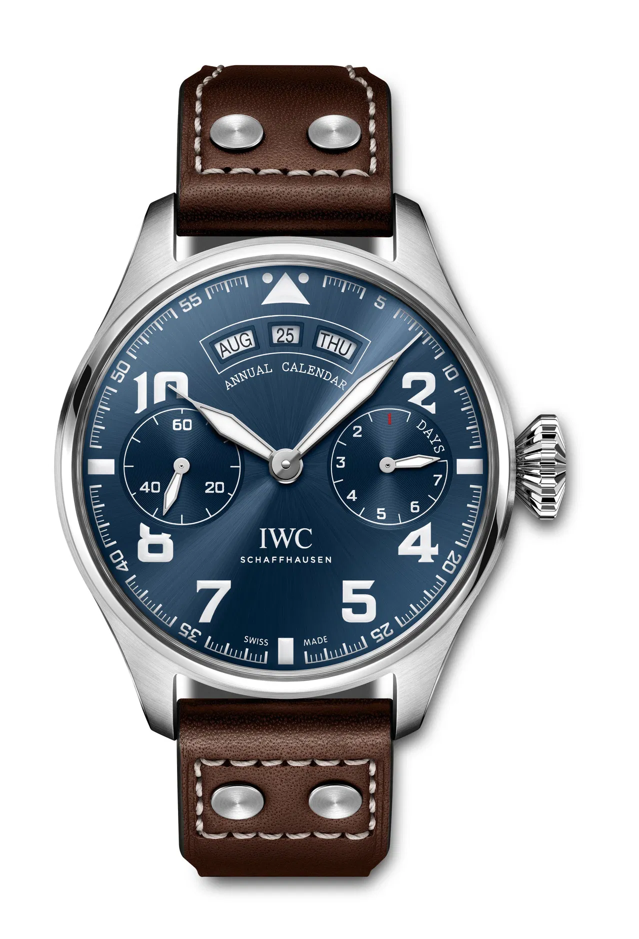 Schaffhausen big Pilots watch annual calendar edition le petit prince iw502710