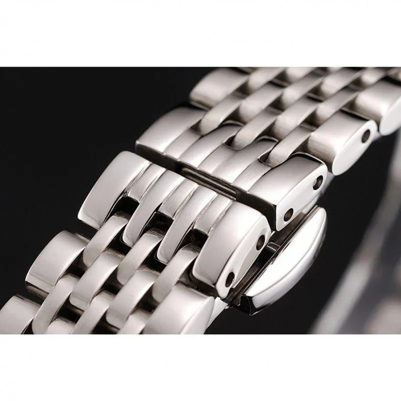 Calatrava Dial White 28 mm, Stainless Steel