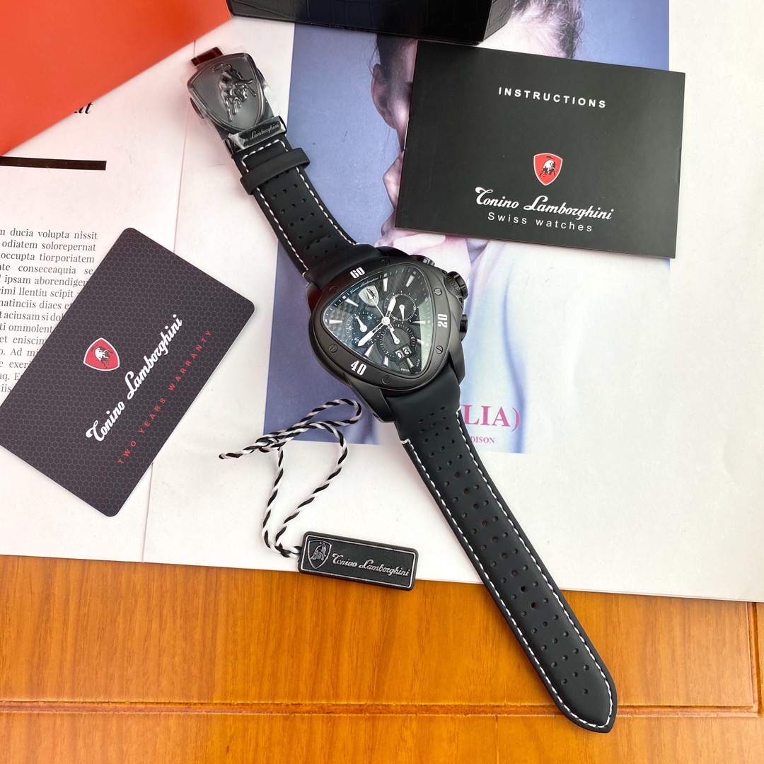 Tonino Lamborghini New Spyder Chronograph White / Black