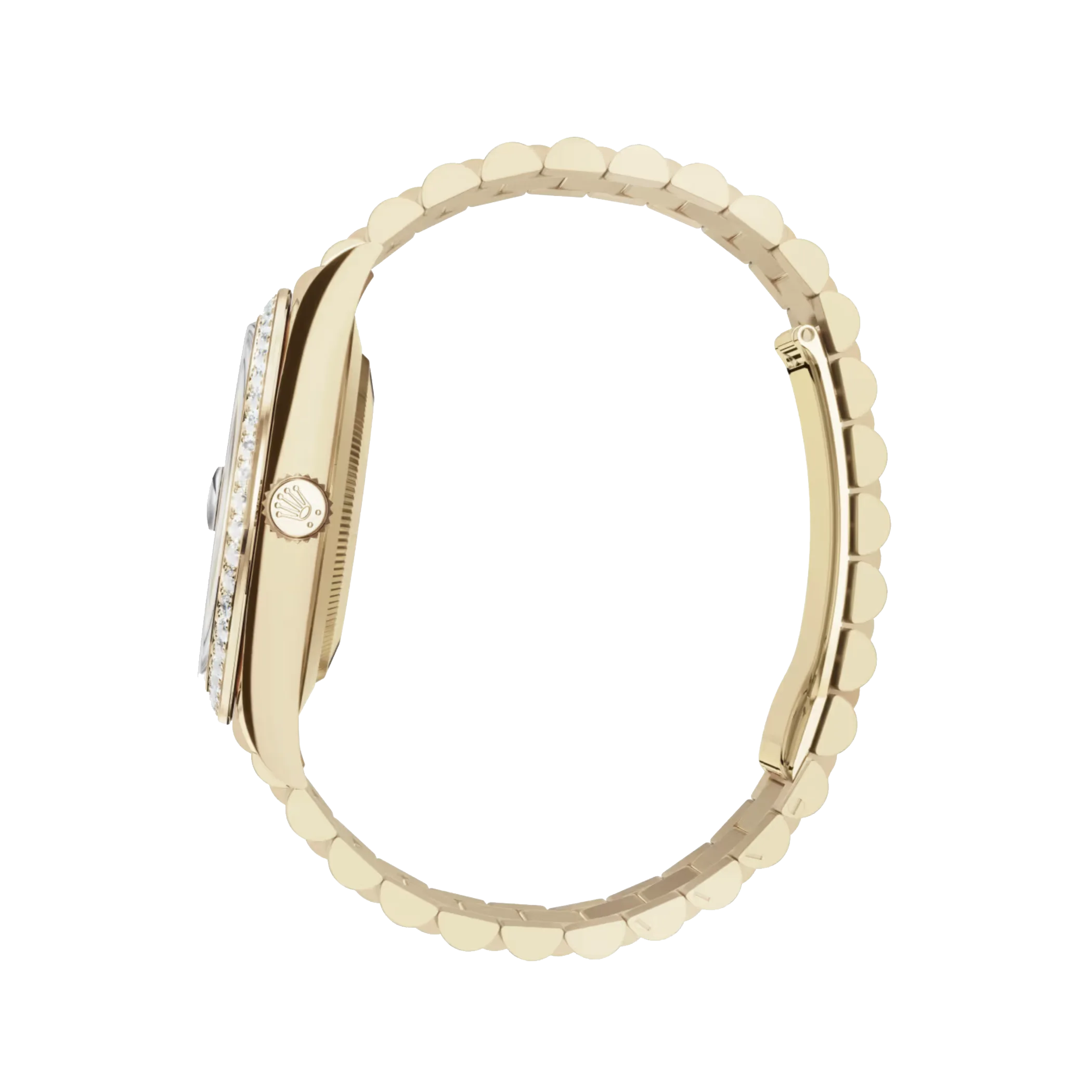 Day-Date: Yellow gold, white, m228348rbr-0034