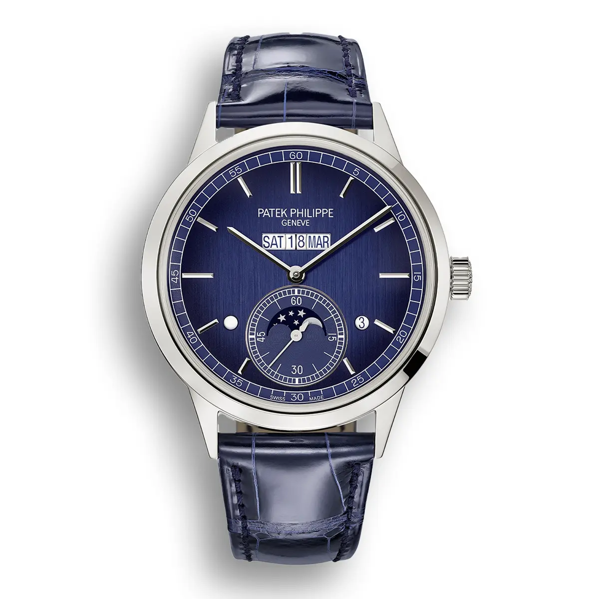 In-line Perpetual Calendar 41.3 mm,Platinum,5236P-001