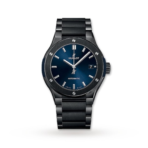 Classic Fusion Men Automatic Blue Ceramic Watch 510.CM.7170.CM