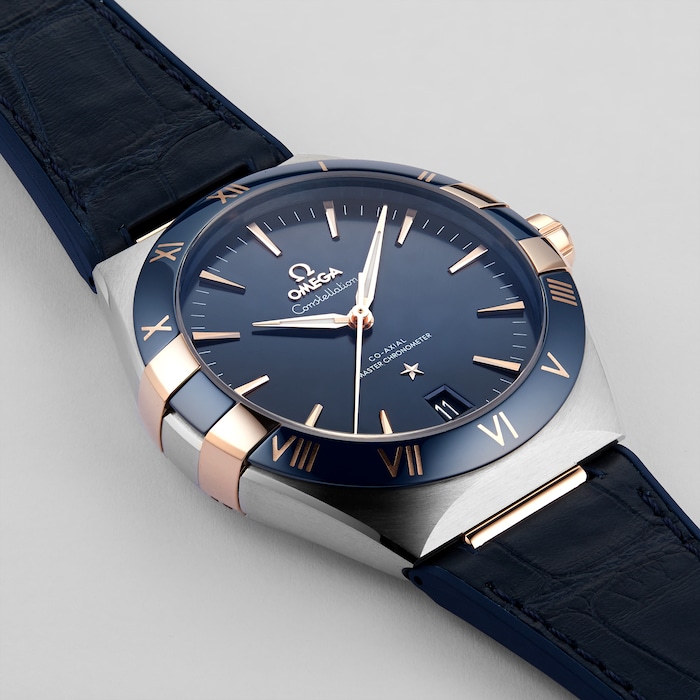 Constellation Co-Axial Master Chronometer 41mm Mens Watch Blue