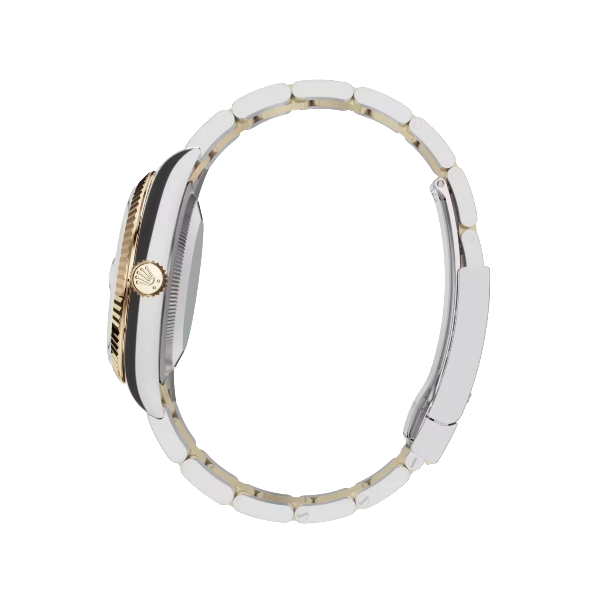 Datejust: Oystersteel and yellow gold, white dial, Oyster bracelet, m126233-0030