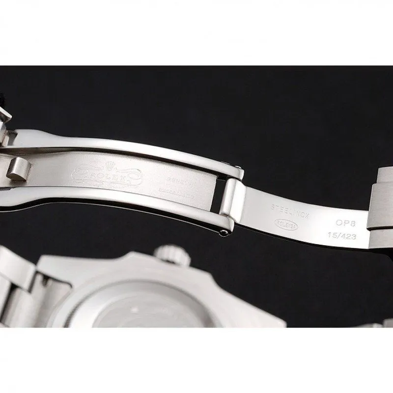 Swiss Submariner Skull Limited Edition Black Dial White Case And Bracelet 1454093