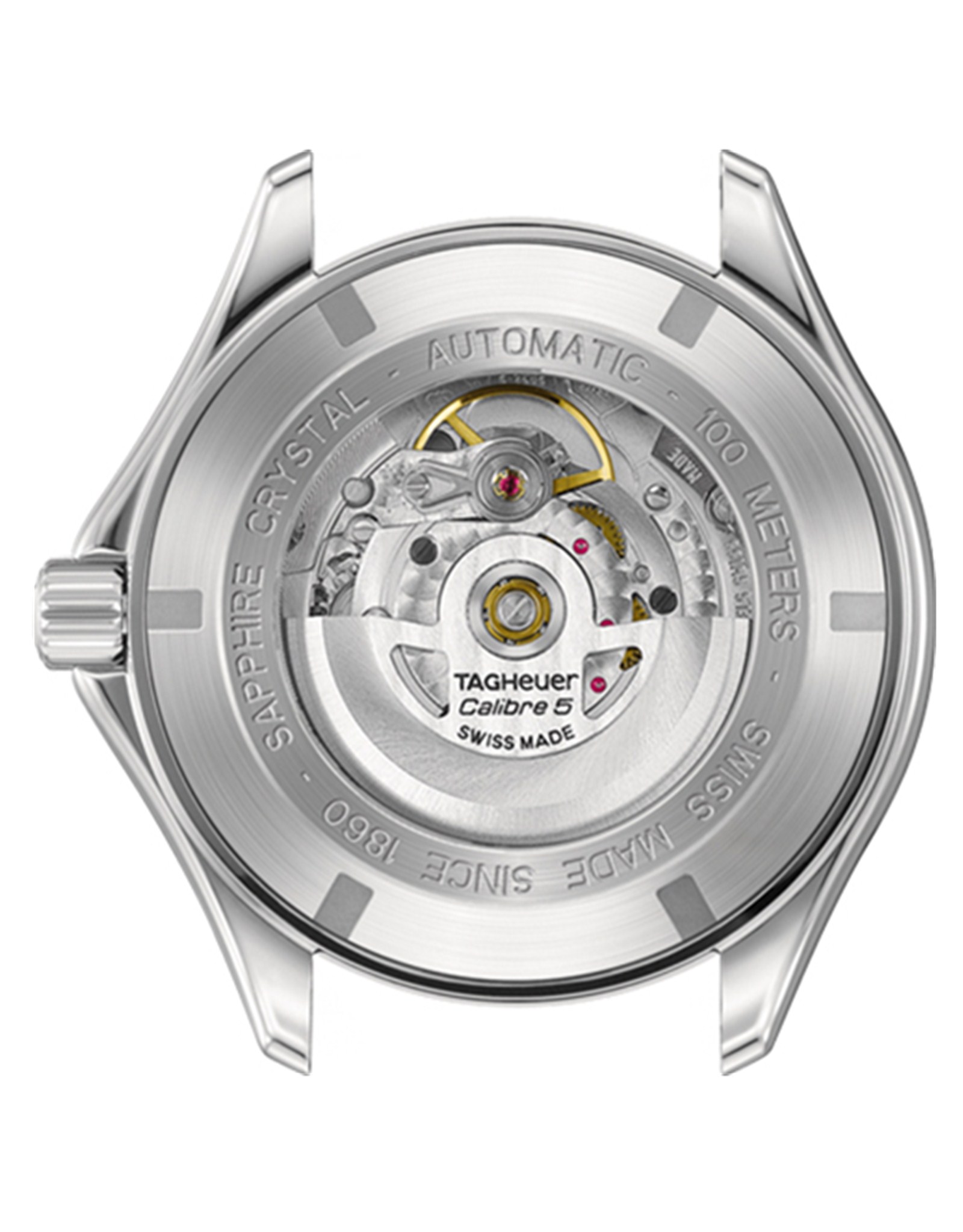 Link Black Dial Men's Watch WAT2010.BA0951 42MM