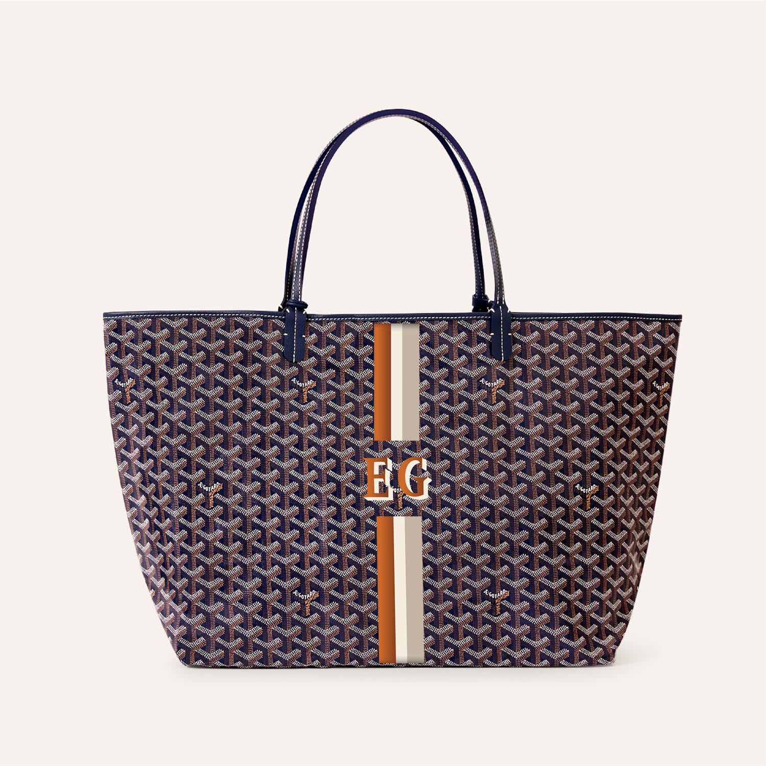 Saint Louis GM bag Stripes and Initials