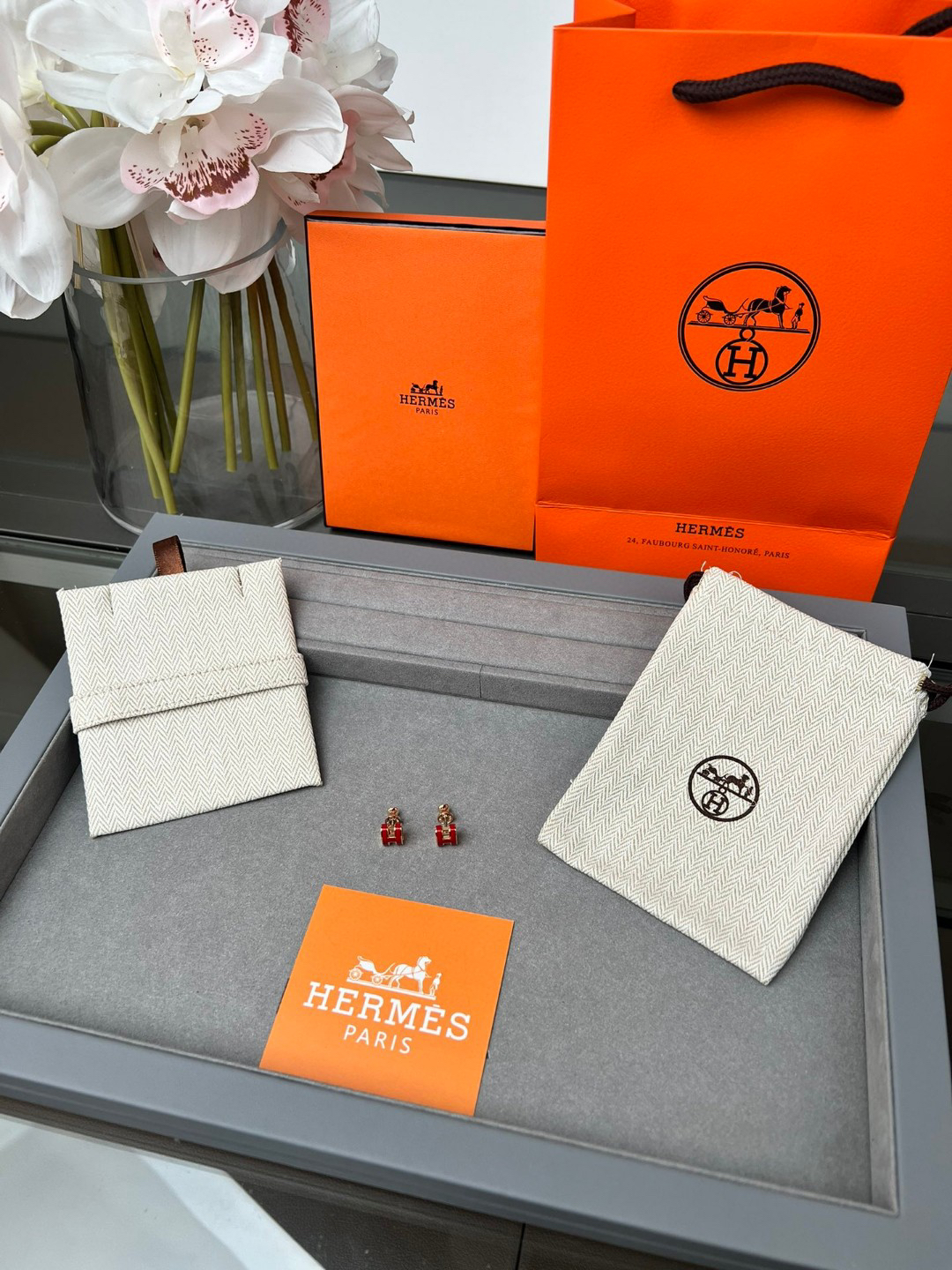 Hermes earrings-24