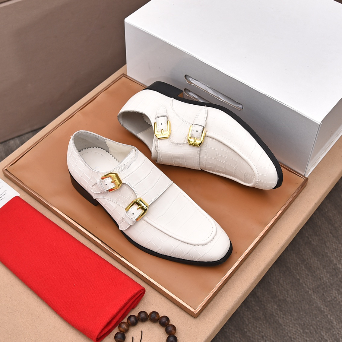Gucci men's leather shoes-45