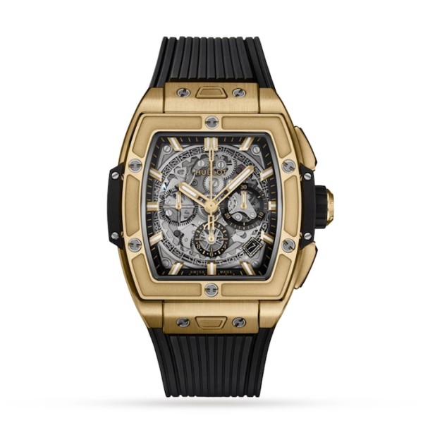 Spirit Of Big Bang Men Automatic Rubber Watch 642.VX.0130.RX