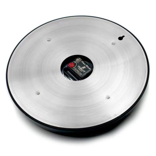 big bang wall clock black white