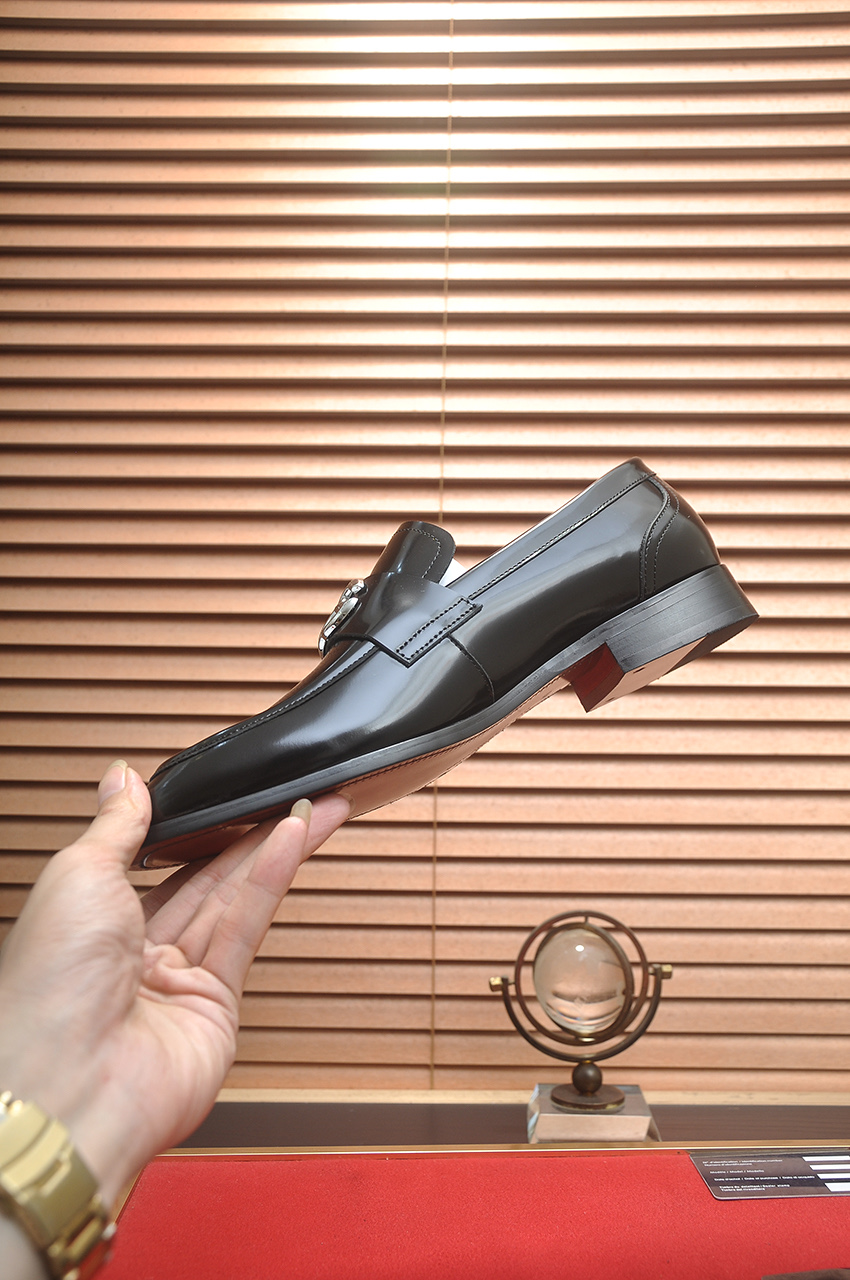 D&G men's leather shoes-26