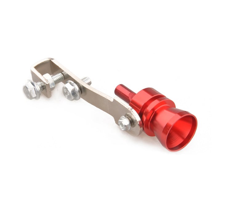 🔥Medium Universal Turbo Sound Noise Exhaust Muffler Pipe Whistle Valve🚗💨