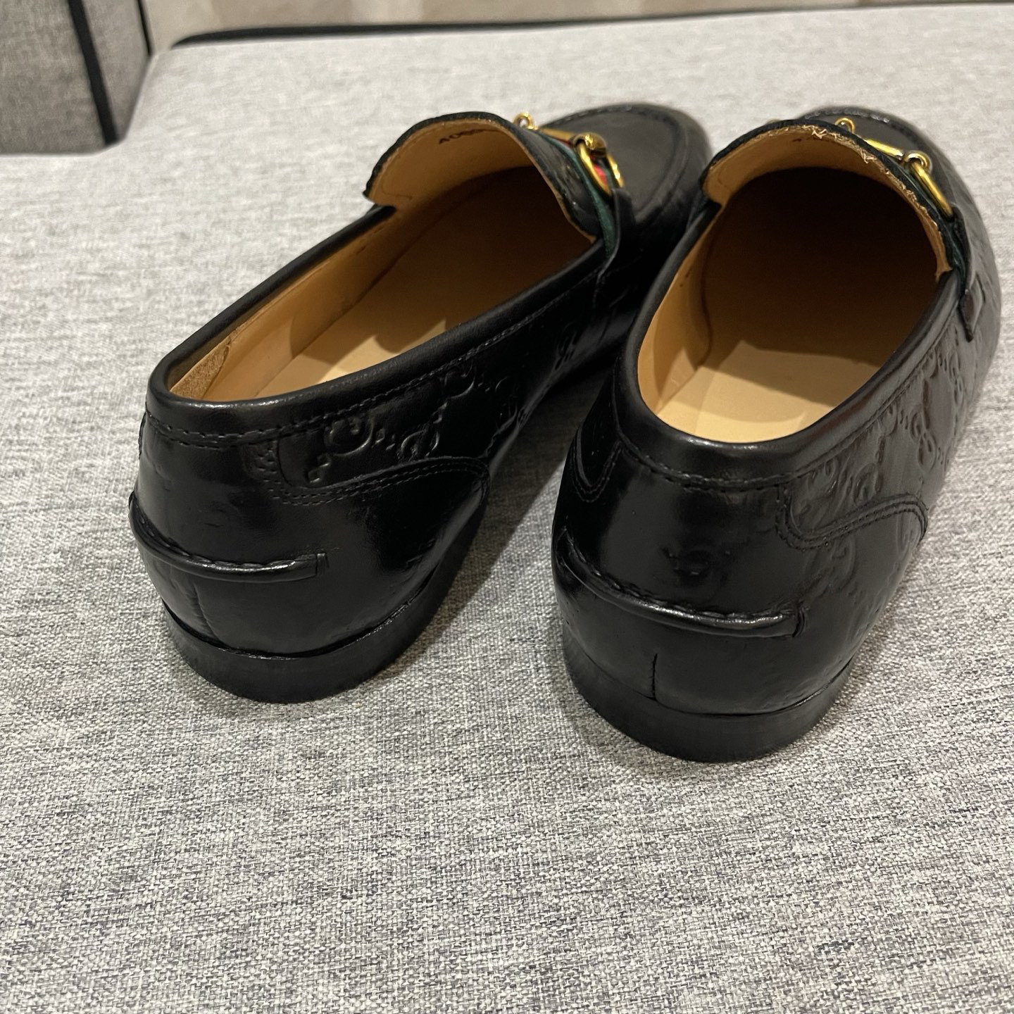 Gucci men's leather shoes-29