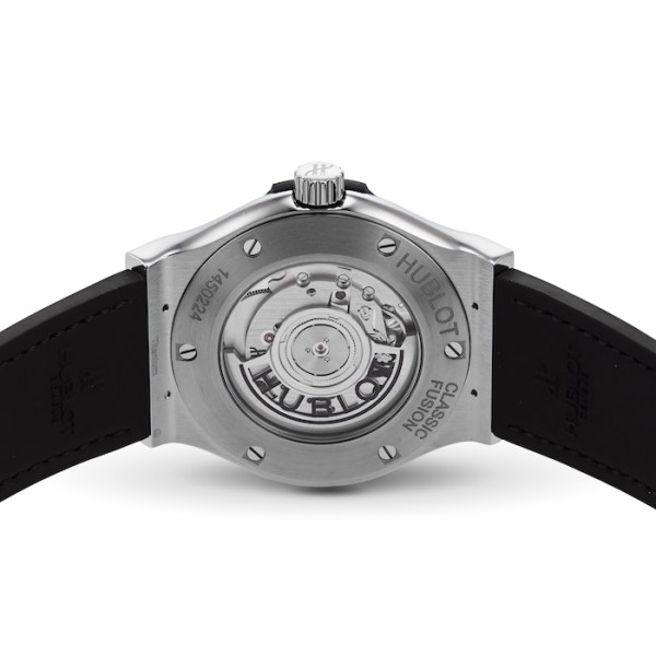 Classic Fusion Men Automatic Black Leather Watch 542.NX.1171.LR