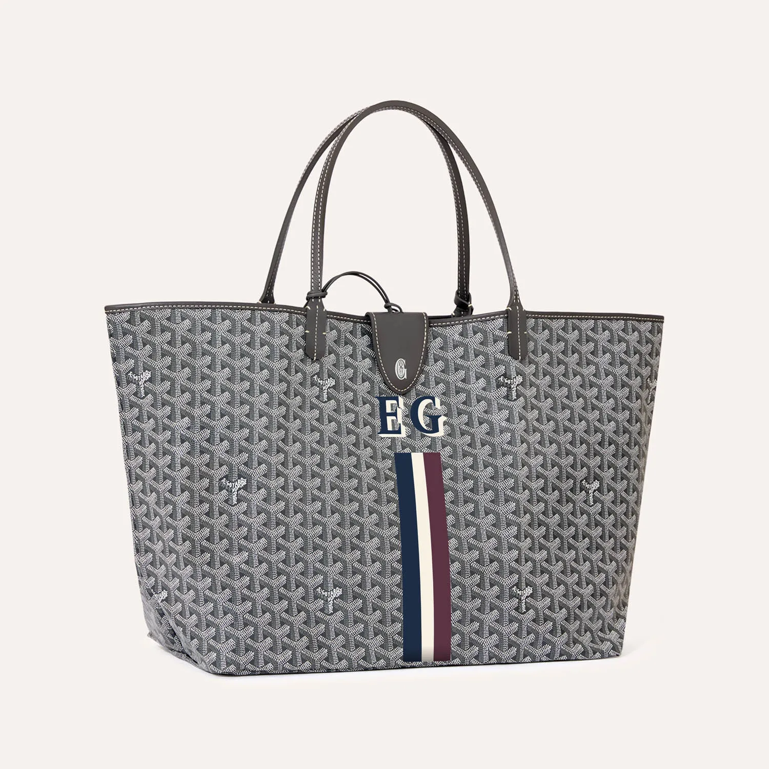 Saint Louis GM bag Stripes and Initials