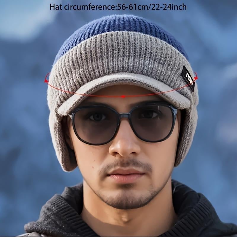 💥2025 HOT SALE❄️ Men's Winter Knitted Earflap Hat