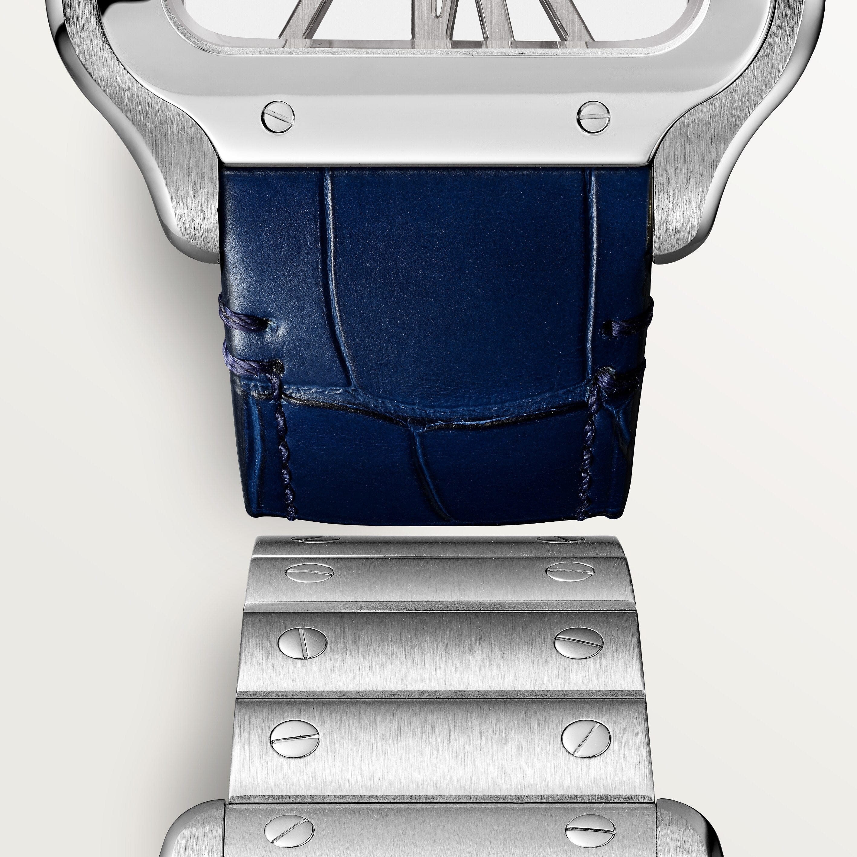 Santos de skeleton watch CRWHSA0015(Box NOT Included)