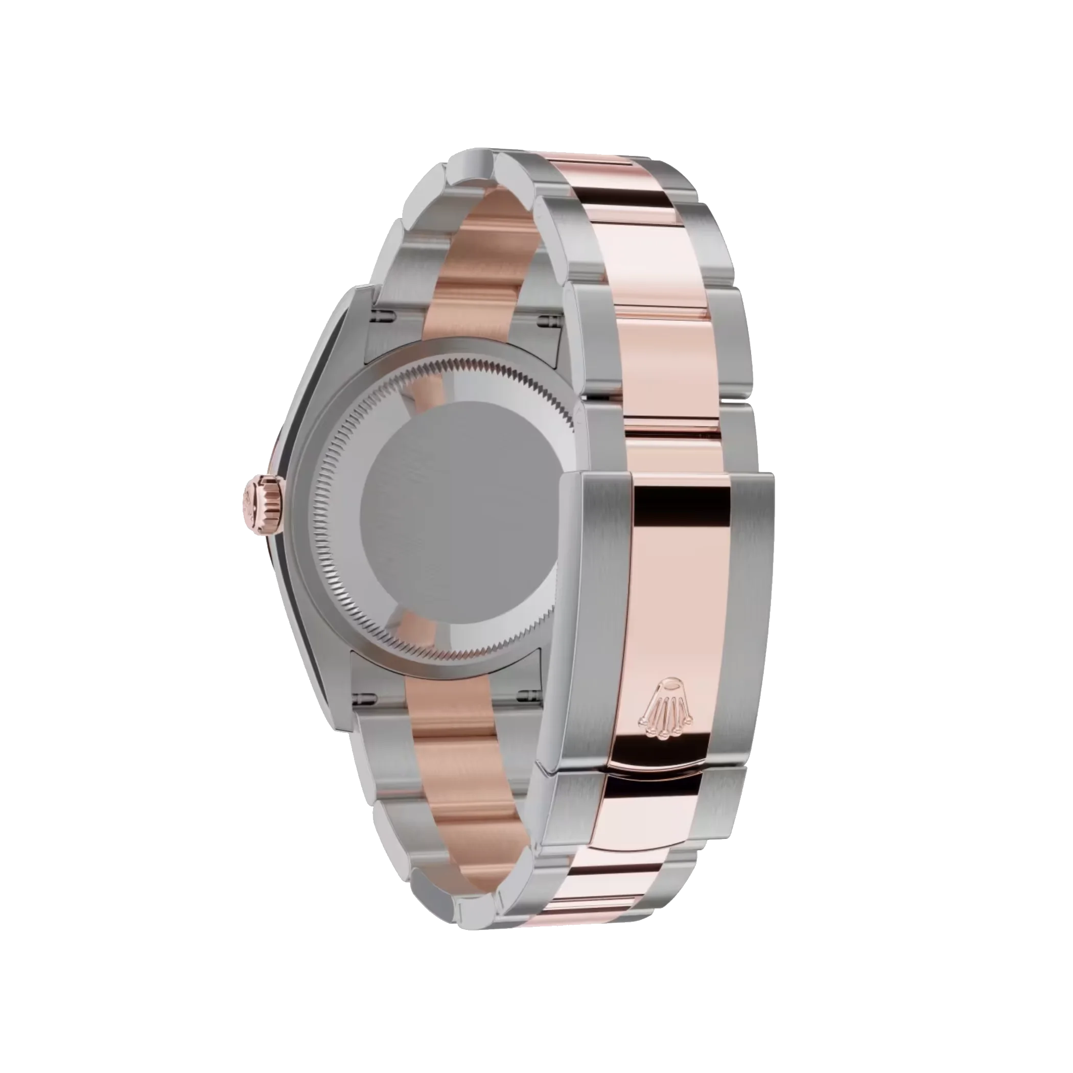 Datejust: Oystersteel and Everose gold, white dial, Oyster bracelet, m126231-0016
