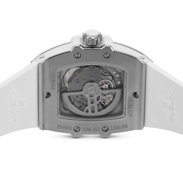 Spirit Of Big Bang Women Automatic White Rubber Watch 665.NE.2010.RW.1204
