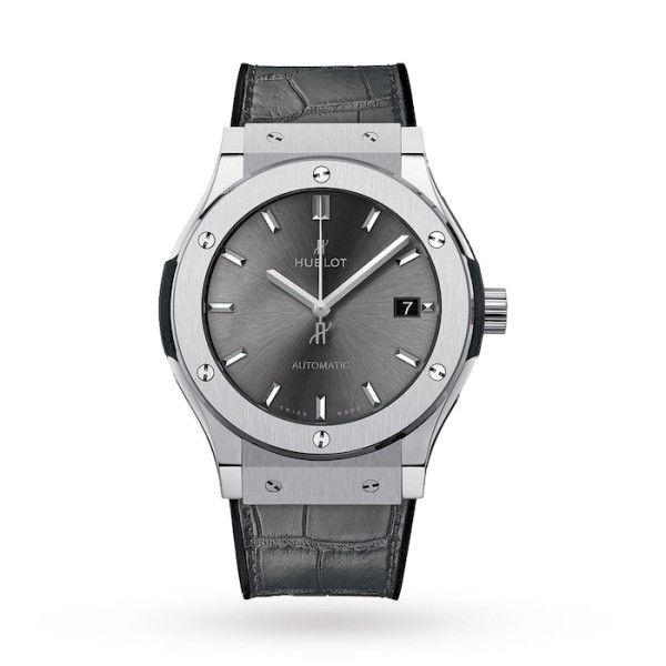Classic Fusion Men Automatic Grey Rubber Watch 511.NX.7071.LR