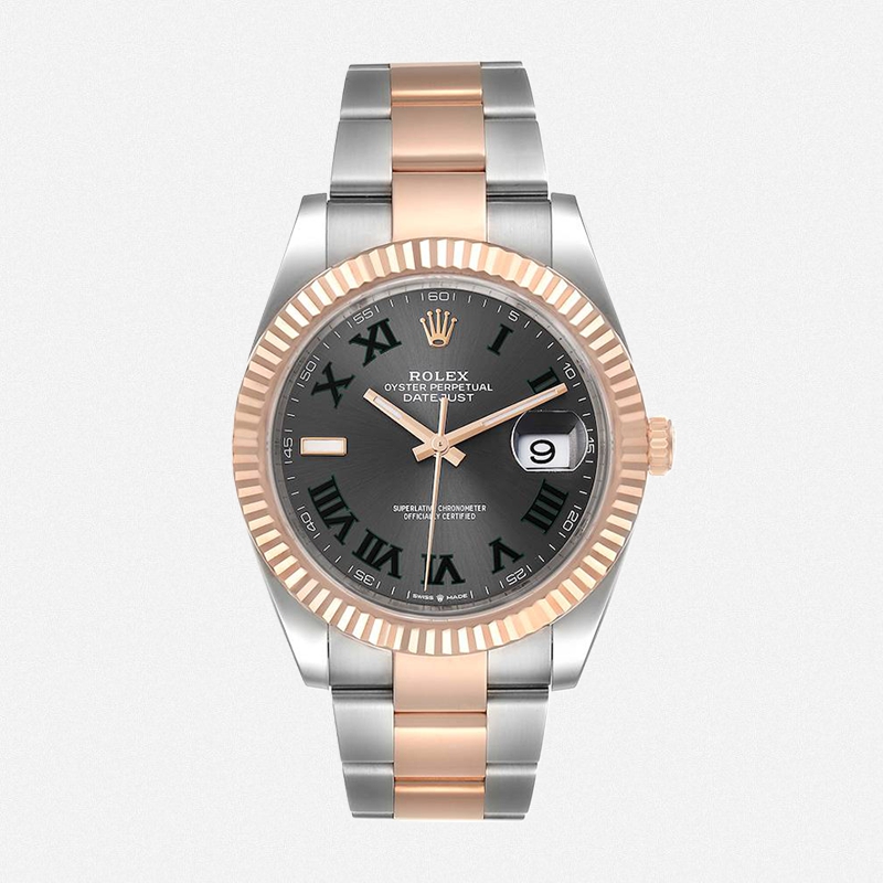 Datejust 126231 Gray Dial Roman Numeral Automatic Watch