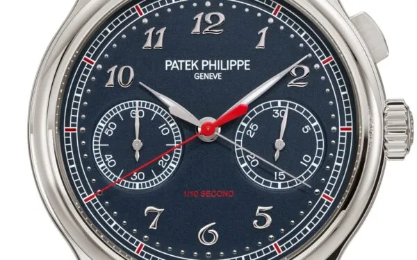 1/10th of a second monopusher chronograph 41 mm,Platinum,5470P-001