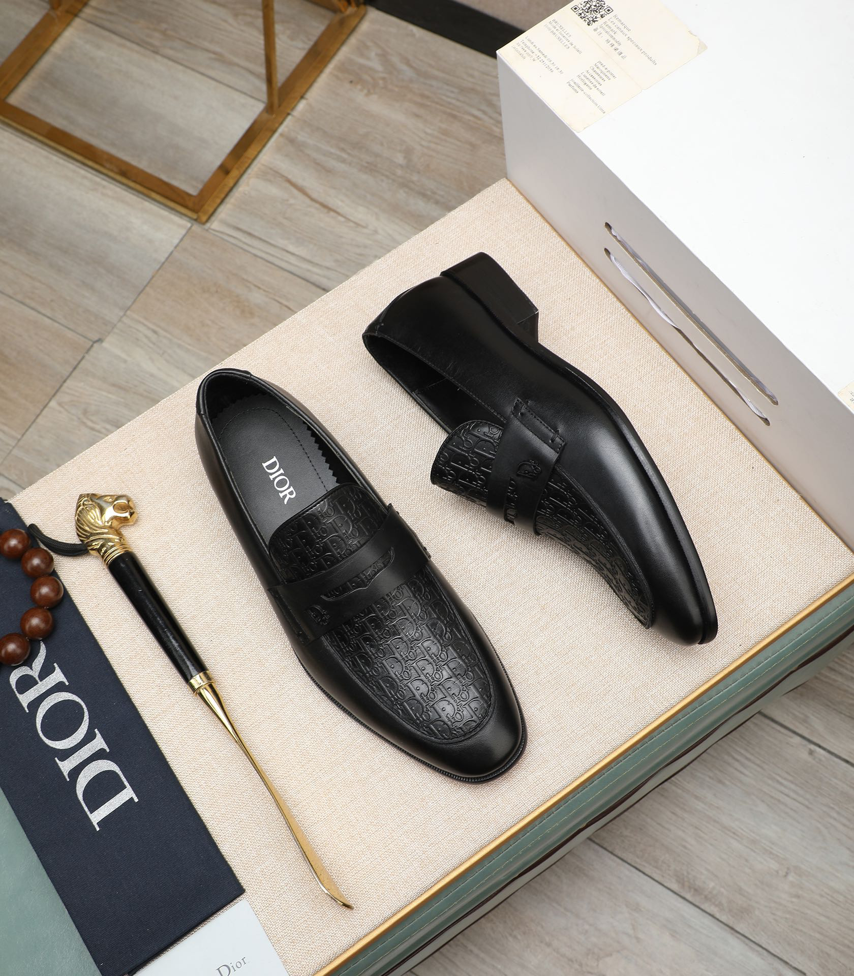 Dior men's leather shoes-46