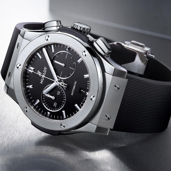 Classic Fusion Men Automatic Black Rubber Watch 541.NX.1171.RX