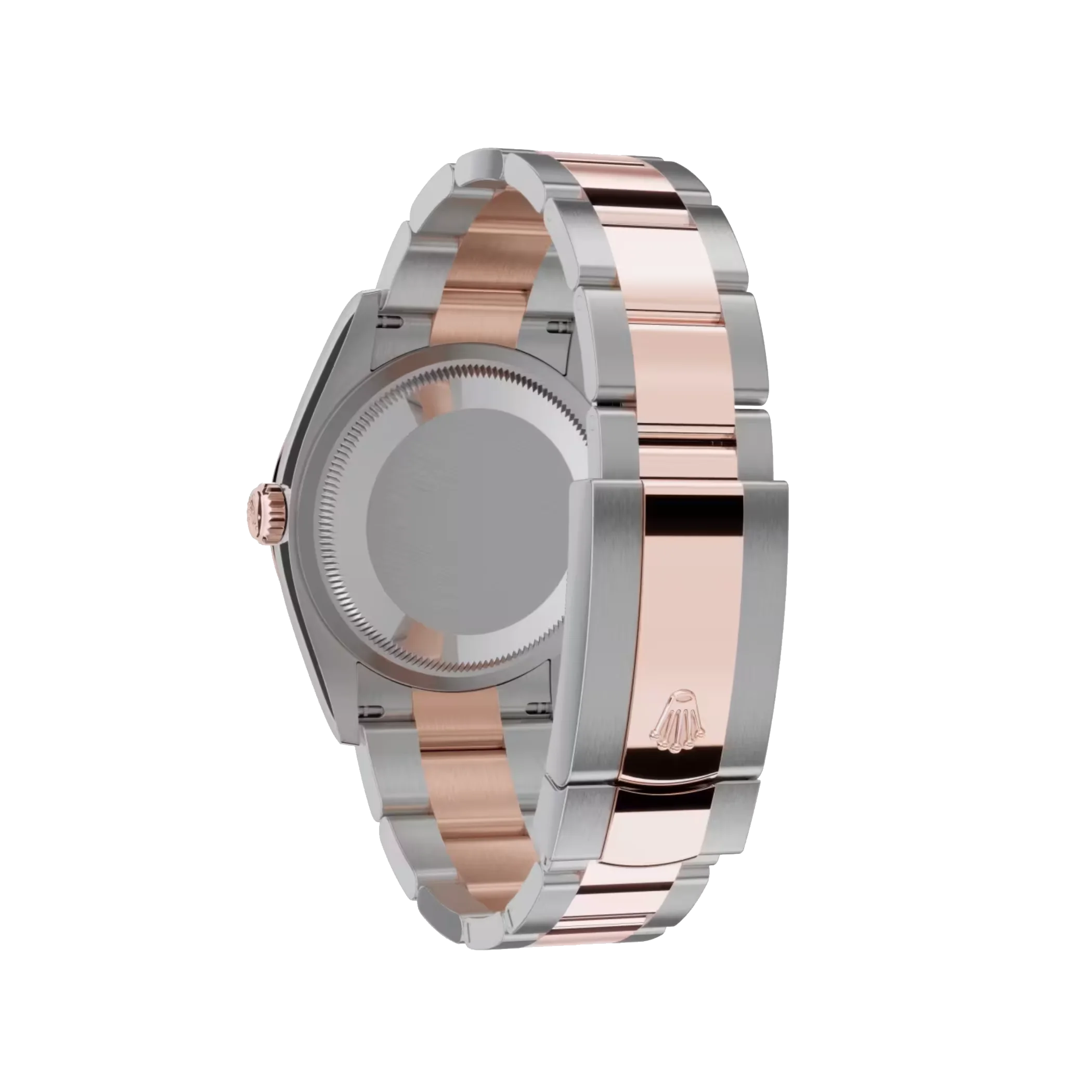 Datejust: Oystersteel and Everose gold, chocolate, m126201-0044