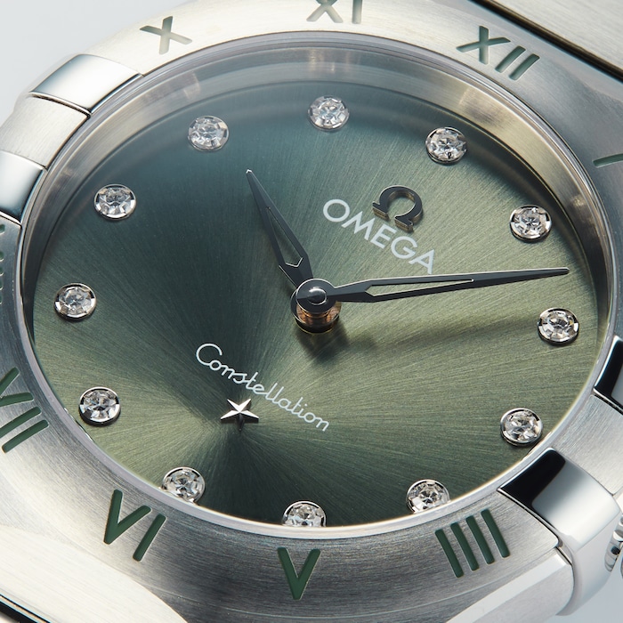Constellation Co-Axial 28mm Ladies Watch Green