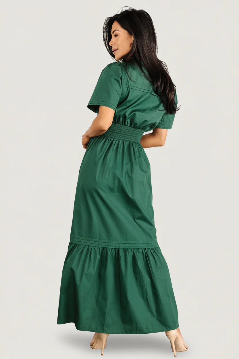 Vera Maxi Dress | Emerald