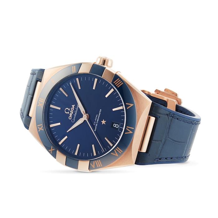 Constellation Co-Axial Master Chronometer 41mm Mens Watch Rose Gold